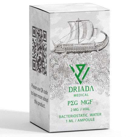 PEG-MGF 2MG | Pegylated Mechano Growth Factor | Driada Medical | DriadaShop