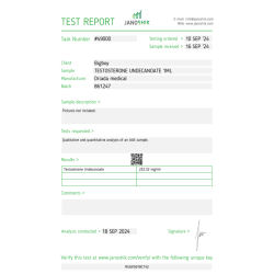 ANDRIOLOS 250 MG/ML (TESTOSTERONE UNDECANOATE) 10ML VIAL | Long-Acting Testosterone | Driada Medical | DriadaShop
